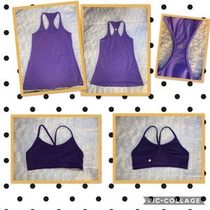 Lululemon Bundle Yoga Tank Bra